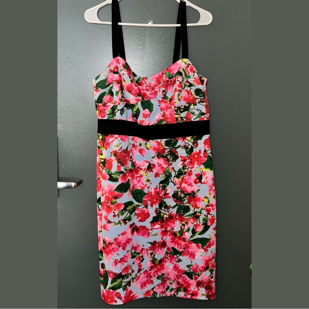 Milly Dress - Super Feminine & Flirty Floral Midi